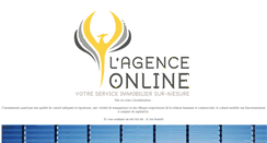 Desktop Screenshot of lagence-online.fr