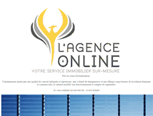Tablet Screenshot of lagence-online.fr